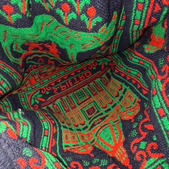 Vintage 1960s Italian Tapestry Handbag | “ROMA” Basilica & Capitoline Wolf Scene - Picture 11 of 12